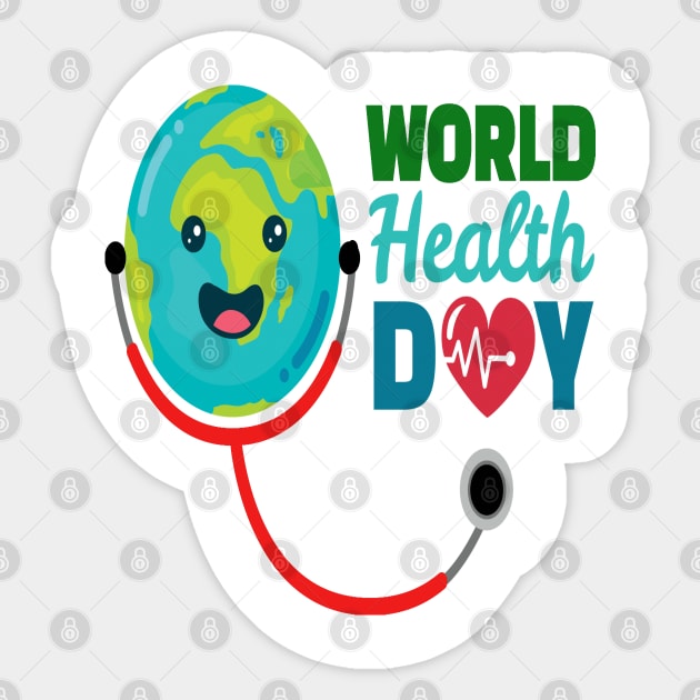world health day 2020 Sticker by potch94